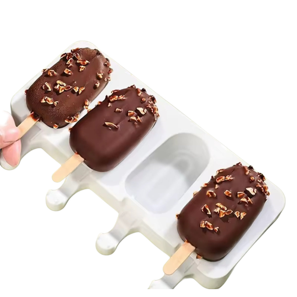 Molde Silicona Paleta Clásica Pequeña