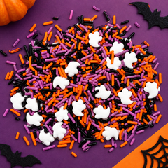 Mix Sprinkles Halloween Fantasmas x 50 Gr