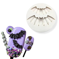 Molde Silicona Mini Murciélagos x 2