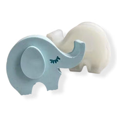 Molde Silicona Suave 3D Elefante Baby Shower