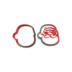 Cortador + Sello Papá Noel (5.5 cm)