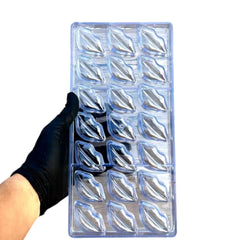 Molde Policarbonato Trufas Labios Perfectos