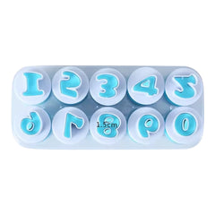 Cortadores Push Alfabeto Mayúscula y Números x 36