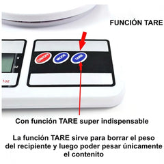 Gramera Balanza Digital 10 Kg