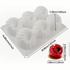 Molde Silicona Frambuesa 3D Mediana x 6