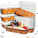 Molde Horneable Rectangular con Tapa Halloween #1