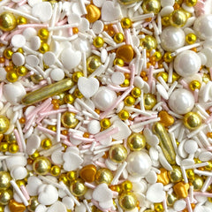 Sprinkles Mix Gragea de Lujo Pretty Gold x 50 Gr