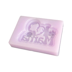 Molde Silicona Mensaje Feliz Día Mamá #2