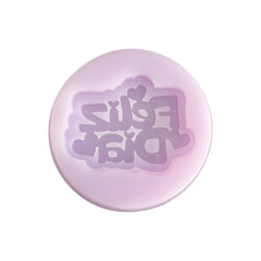 Molde Silicona Mensaje Feliz Día
