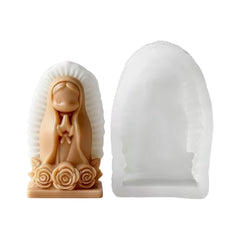 Molde Silicona Suave Virgen Nuestra Señora de Guadalupe