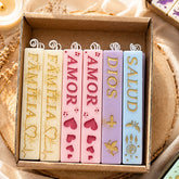 Molde Silicona Velas Deseos Intensiones Rectangular #1