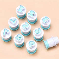 Cortadores Push Alfabeto Mayúscula y Números x 36