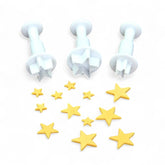 Cortadores Push Estrella x 3