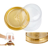 Empaque Domo Dorado Grande x 10