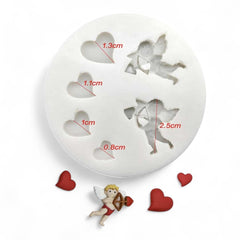 Molde Silicona Cupido
