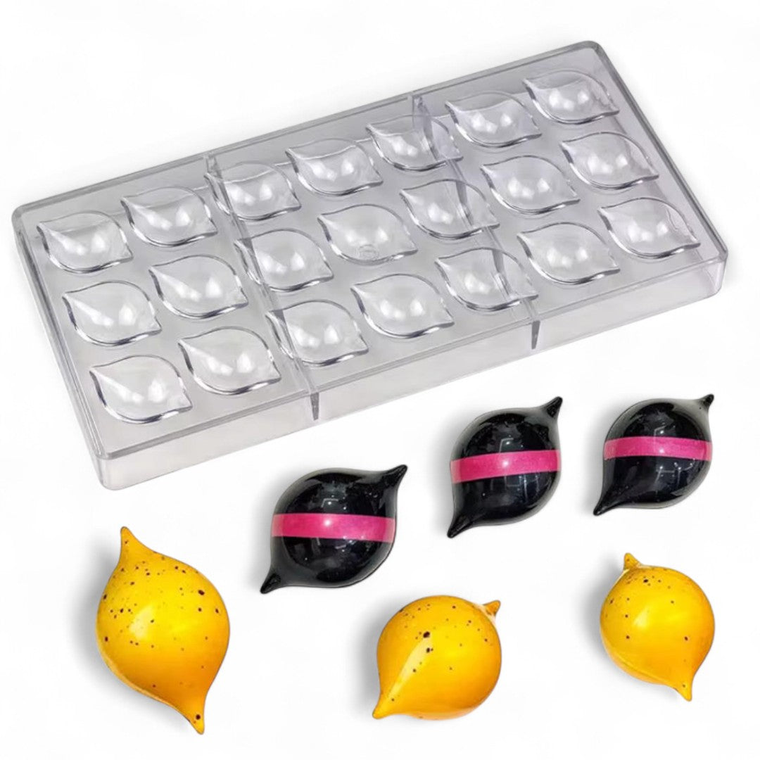 Molde Policarbonato Bombón Limón x 21