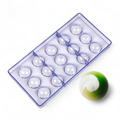 Molde Policarbonato Semiesfera x 3.2 cm