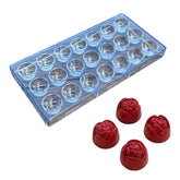 Molde Policarbonato Bombón Rosas