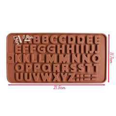 Molde Silicona Alfabeto Clásico Mayúscula