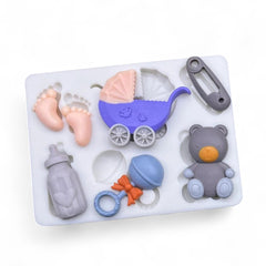 Molde Silicona Baby Shower