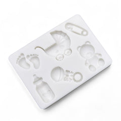 Molde Silicona Baby Shower