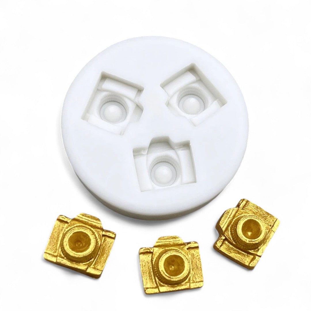 Molde Silicona Cámaras Mini x 3
