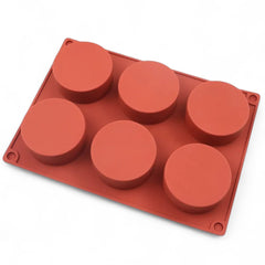 Molde Silicona Choco Oreo x 6 Cavidades