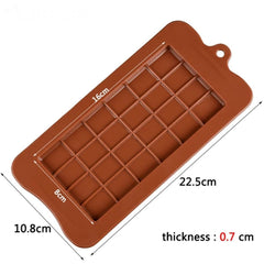 Molde Silicona Choco Tarjeta (Formato Pastillas)