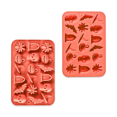 Molde Silicona Chocolatina Happy Halloween x 18