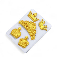 Molde Silicona Coronas Realeza