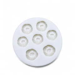 Molde Silicona Flores Mini x 7