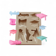 Molde Silicona  Graduación x 7