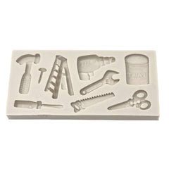 Molde Silicona Herramientas Surtidas