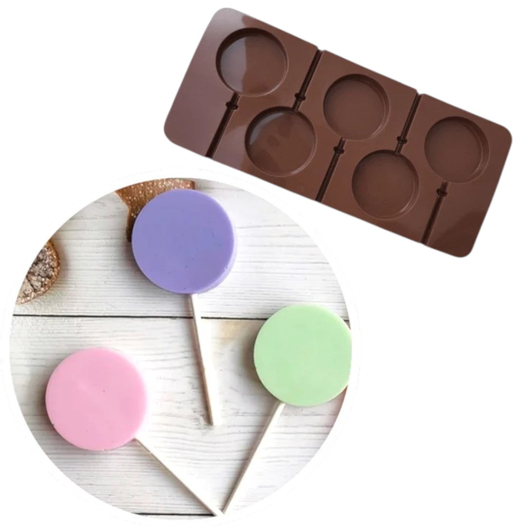 Molde Silicona Lollipop Clásico