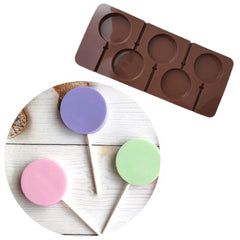 Molde Silicona Lollipop Clásico