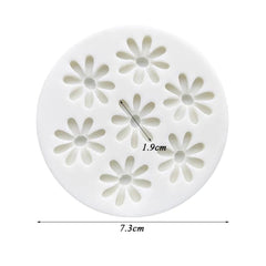 Molde Silicona Margaritas Funky x 7