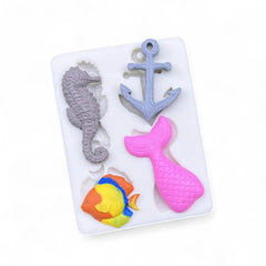 Molde Silicona Marino x 4