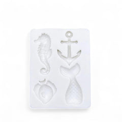 Molde Silicona Marino x 4