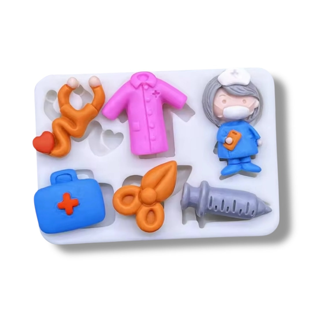 Molde Silicona Médico Premium