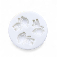 Molde Silicona Mini Astronautas x 3