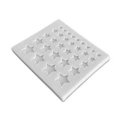 Molde Silicona Mini Estrellas Surtidas