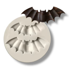 Molde Silicona Mini Murciélagos x 2