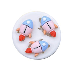 Molde Silicona Mini Transbordador Espacial