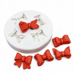 Molde Silicona Moños Mini x 5