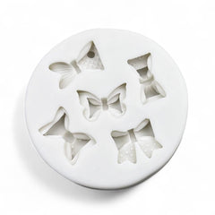 Molde Silicona Moños Mini x 5