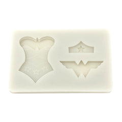 Molde Silicona Mujer Maravilla