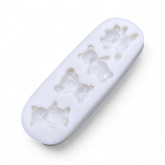 Molde Silicona Osos Mini x 4