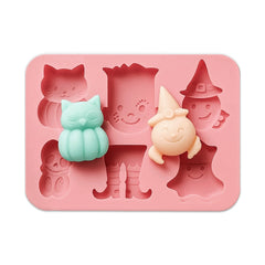 Molde Silicona Postre Halloween x 6