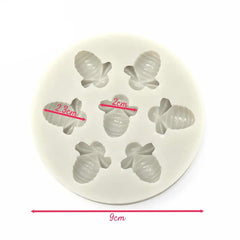 Molde Silicona Abejas