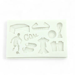 Molde Silicona Fútbol Clásico